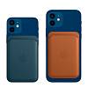 Фото — Чехол для смартфона MagSafe для iPhone, кожа, «балтийский синий»